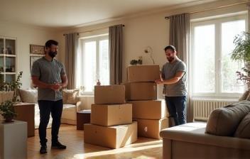 Déménagement d’un salon familial à Marseille